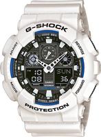 Casio G-Shock GA-100B-7AER Herenhorloge 51 mm - Wit, Verzenden, Nieuw