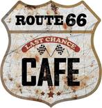 Route 66 signs en platen. Vele varianten en sets., Huis en Inrichting, Woonaccessoires | Schilderijen, Tekeningen en Foto's, Minder dan 50 cm