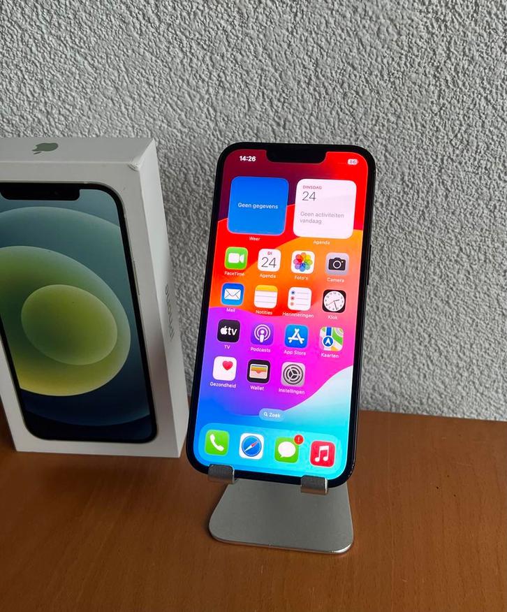 Apple iPhone 14 128GB Zwart / Garantie / Nette staat, Telecommunicatie, Mobiele telefoons | Apple iPhone, Zonder abonnement, 128 GB