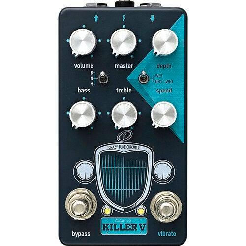 Crazy Tube Circuits Killer V vibrato overdrive effectpedaal, Muziek en Instrumenten, Effecten, Verzenden