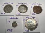 Zuid-Afrika. George V. Collection of coins incl. silver
