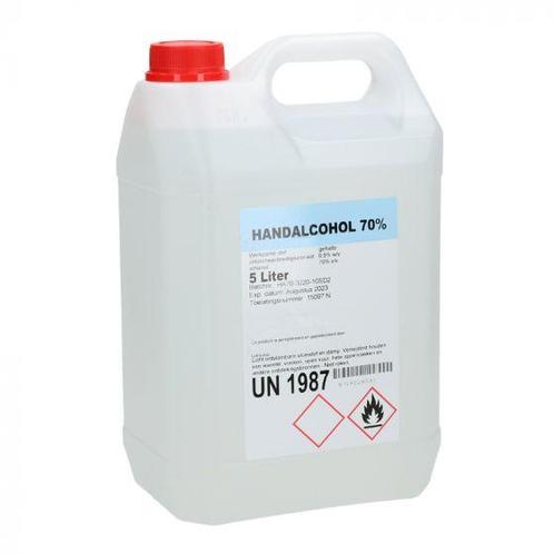 Handdesinfectiemiddel 70% can 5 liter, Huis en Inrichting, Schoonmaakartikelen, Verzenden