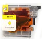 Huismerk Brother LC-985Y cartridge geel, Verzenden, Nieuw, Huismerk