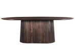 Salvator Walnut 200cm-31001, Huis en Inrichting, Tafels | Eettafels, Ophalen of Verzenden, Nieuw