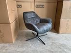 Veiling - Fauteuil Risto 360 - Velours - Draaibaar - Velvet, Huis en Inrichting, Fauteuils, Nieuw