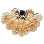 Design plafondlamp amber, Cyril, Ophalen of Verzenden, Nieuw, Glas, Design