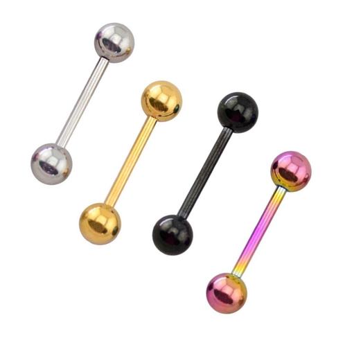 Fako Bijoux® - Barbell Piercing - 12mm - Set - 4 Stuks, Sieraden, Tassen en Uiterlijk, Piercings, Verzenden