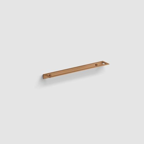 Handdoekrek Clou Fold 45 cm Brons Geborsteld PVD, Doe-het-zelf en Verbouw, Sanitair, Bad, Nieuw, Ophalen of Verzenden