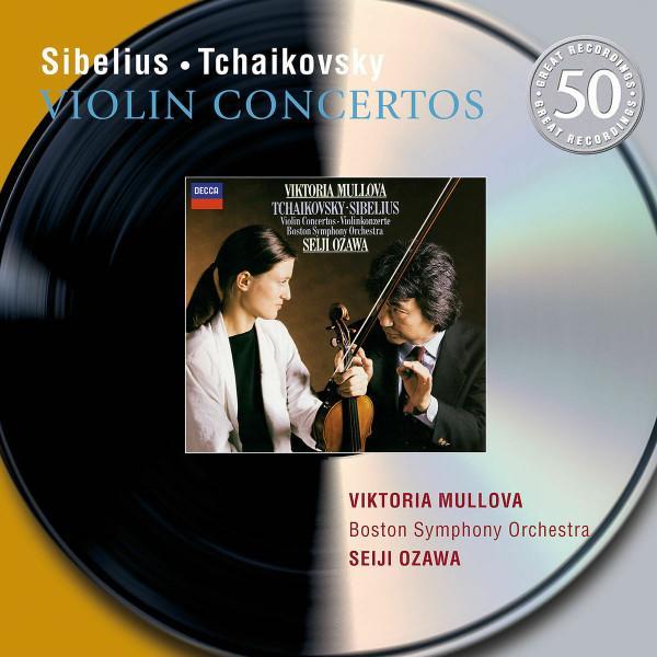 cd - Sibelius - Tchaikovsky* - Viktoria Mullova, Boston S..., Cd's en Dvd's, Cd's | Overige Cd's, Zo goed als nieuw, Verzenden