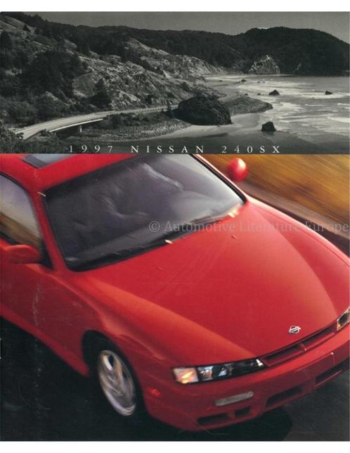 1997 NISSAN 240SX BROCHURE ENGELS (USA), Boeken, Auto's | Folders en Tijdschriften, Nissan