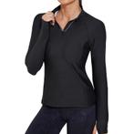 Vrouwen Sport Shirts met Rits - Maat M - Comfortabele Slim, Verzenden, Nieuw