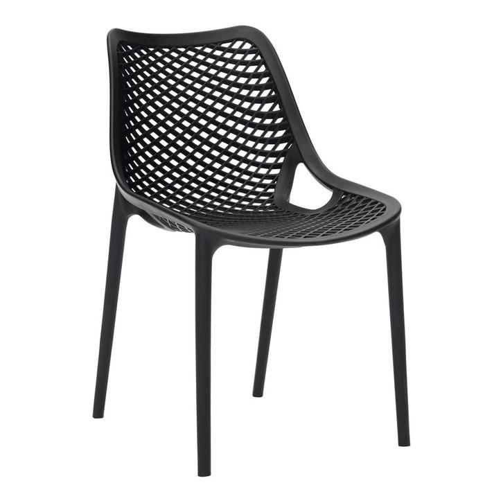 Tuinstoel - Air - Zwart - Siesta, Tuin en Terras, Tuinstoelen, Verzenden