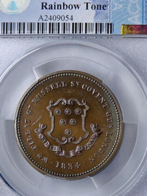 Verenigd Koninkrijk. Advertising Token 1834 (Zonder, Postzegels en Munten, Munten en Bankbiljetten | Toebehoren