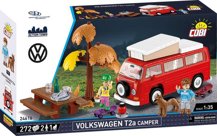 COBI 24616 VW T2A Camper (Voertuigen, Modelbouwsets), Kinderen en Baby's, Speelgoed | Bouwstenen, Nieuw, Verzenden