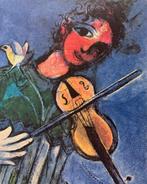 Marc Chagall - The blue fiddler Le violoniste bleu -, Antiek en Kunst