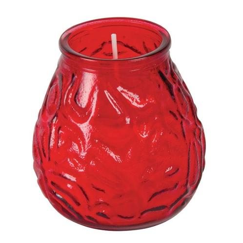 Lowboy tafelkaars 104/99 mm rood, 12 stuks, Huis en Inrichting, Schoonmaakartikelen, Verzenden