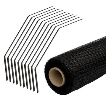 Kattengaas 1 x 20 meter inclusief ophang beugels beschikbaar voor biedingen