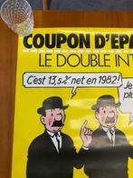 Tintin - 1 - Poster Banque Populaire tintin - 1983, Nieuw