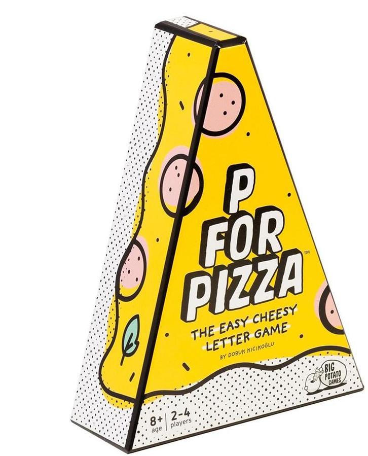 P for Pizza - Partygame | Big Potato Games -, Hobby en Vrije tijd, Gezelschapsspellen | Bordspellen, Nieuw, Verzenden