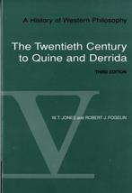 The Twentieth Century of Quine and Derrida - W.T. Jones - 97, Boeken, Verzenden, Nieuw