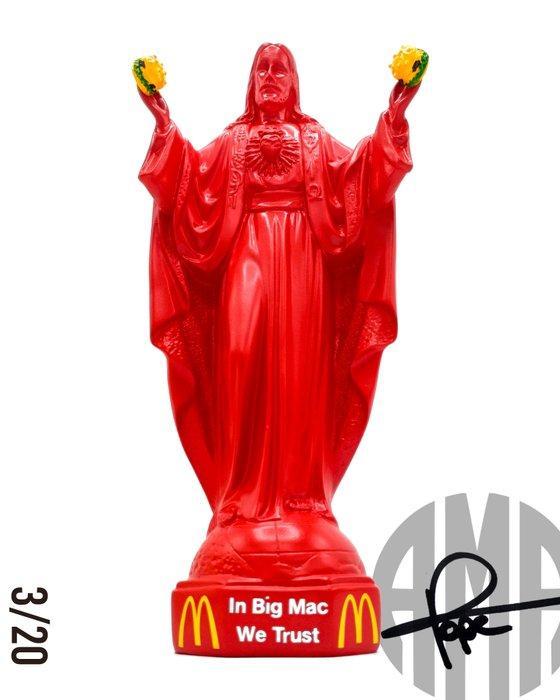 AMA • Pope (1985) - Big Mac Cult - McDonalds, Antiek en Kunst, Kunst | Designobjecten