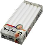 BOLSIUS DINERKAARSEN 230 X 20 MM (WIT) PAK 10 STUKS, Verzenden, Nieuw