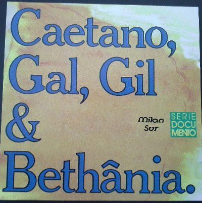 cd - Caetano Veloso - Caetano, Gal, Gil &amp; Bethania, Cd's en Dvd's, Cd's | Overige Cd's, Zo goed als nieuw, Verzenden