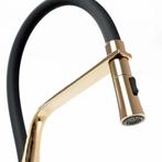 REA Hoog model keukenmengkraan - zwart/goud - luxe design..., Ophalen of Verzenden, Nieuw