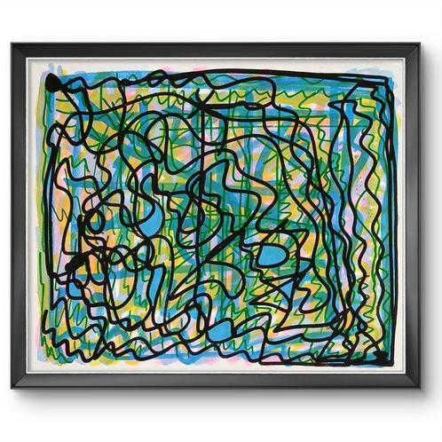Sergio Romero - Código De Luz SRJ304, Antiek en Kunst, Kunst | Schilderijen | Modern