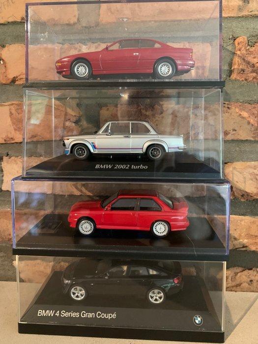 Divers 1:43 - Modelauto (7) - 1974 BMW 2002 Turbo - 1988 BMW, Hobby en Vrije tijd, Modelauto's | 1:5 tot 1:12