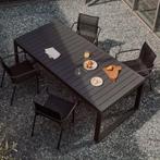 *WOONWINKEL* Kave Home Galdana Uitschuifbare Tuintafel Alumi, Tuin en Terras, Tuinsets en Loungesets, Verzenden, Nieuw