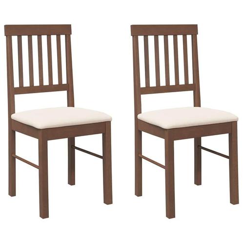 Bruine Houten Eetkamerstoelen - OP = OP! Profiteer Nu!, Huis en Inrichting, Stoelen, Twee, Bruin, Nieuw, Ophalen of Verzenden
