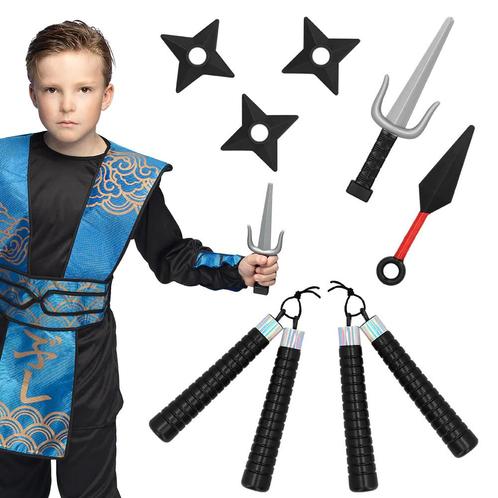 Ninja Nep Wapenset Jongen 7 delig, Hobby en Vrije tijd, Feestartikelen, Nieuw, Verzenden