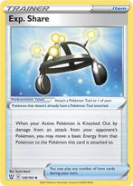 Exp. Share 126/163 Battle Styles, Hobby en Vrije tijd, Verzamelkaartspellen | Pokémon, Ophalen of Verzenden, Nieuw, Losse kaart