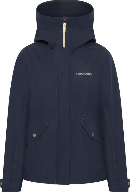 Didriksons Dames Outdoorjas Maat 42  - Dark Night Blue SILJA, Kleding | Dames, Jassen | Winter, Nieuw, Verzenden