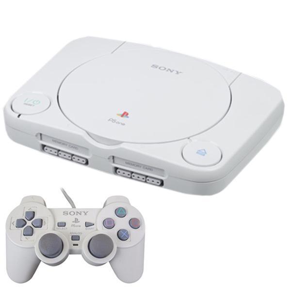 PlayStation 1 Classic Slim Console + 1 controller - Grijs, Spelcomputers en Games, Spelcomputers | Sony PlayStation 2, Met 1 controller
