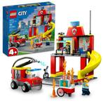 LEGO City - Fire Station and Fire Truck 60375, Nieuw, Ophalen of Verzenden