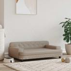 vidaXL Hondenmand 90x53x30 cm kunstleer cappuccinokleurig, Dieren en Toebehoren, Verzenden, Nieuw