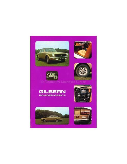 1970 GILBERN MARK III INVADER LEAFLET ENGELS, Boeken, Auto's | Folders en Tijdschriften