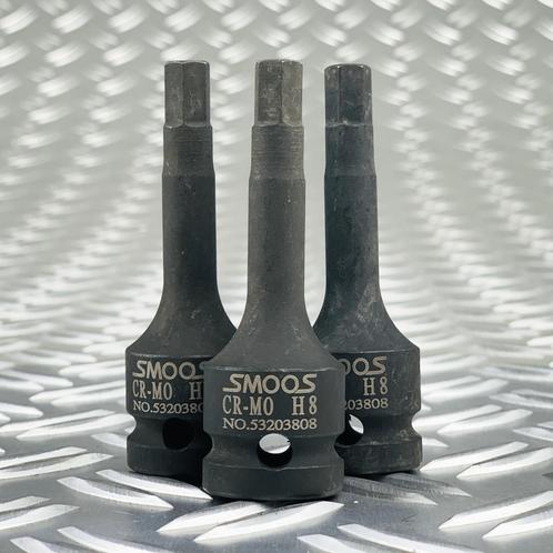 Smoos Losse inbus krachtdop H10 met 1/2 opname - 3 stuks -, Doe-het-zelf en Verbouw, Gereedschap | Handgereedschap, Nieuw, Ophalen of Verzenden