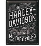 Harley-davidson reclamebord Motorcycles, Verzenden, Nieuw