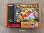 Mickey Mania (SNES tweedehands game), Spelcomputers en Games, Games | Nintendo NES, Ophalen of Verzenden, Zo goed als nieuw