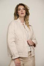 -50% Rino & Pelle  Rino & Pelle Padded jacket beige  maat 40, Kleding | Dames, Jassen | Winter, Verzenden, Nieuw