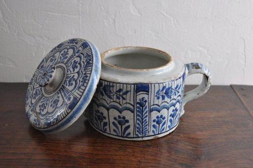 Pot - Delfts blauw, Antiek en Kunst, Antiek | Glas en Kristal
