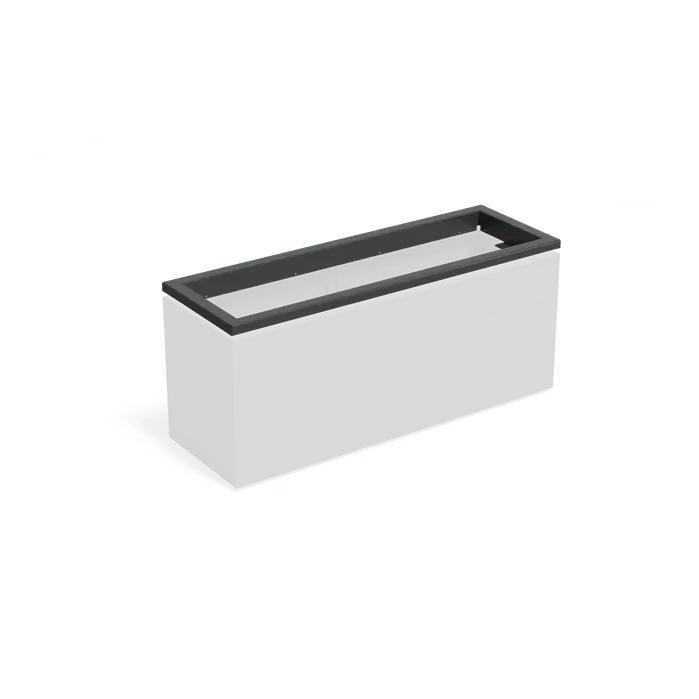 In-Lite Ready opzetrand - Aluminium - 150x50x9,1cm, Tuin en Terras, Bloembakken en Plantenbakken, Minder dan 30 cm, 100 cm of meer