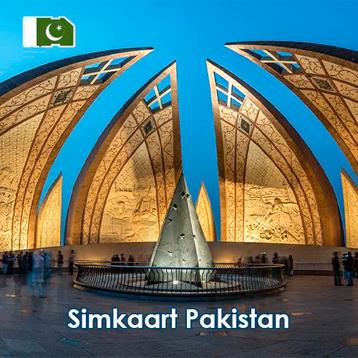 Data Simkaart Pakistan - 3GB