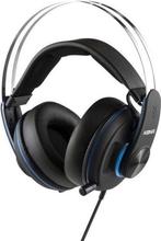 Konix PS-600 Headset - Zwart/Blauw PS4 Morgen in huis!, Ophalen of Verzenden, Zo goed als nieuw