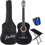 LaPaz C30BK klassieke gitaar starterset, Muziek en Instrumenten, Snaarinstrumenten | Gitaren | Akoestisch, Verzenden, Nieuw