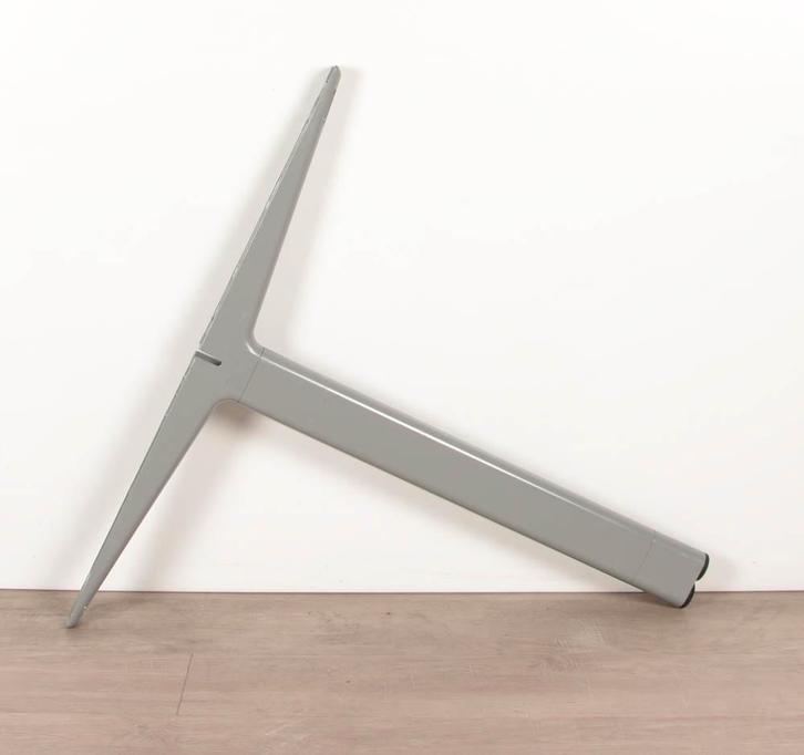 Ahrend Mehes T-poot, grijs, vaste hoogte, Huis en Inrichting, Bureaus, Ophalen of Verzenden