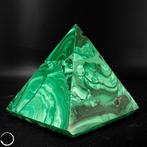 Eerste kwaliteit malachietpiramide Piramide- 343.33 g